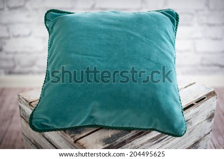 Green Decor-Pillow