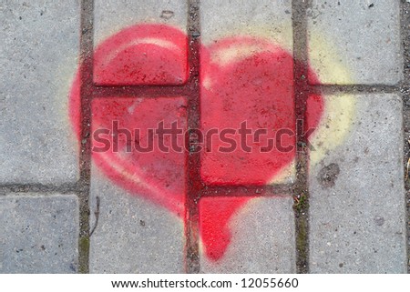 A Graffiti Heart