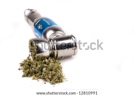 smoking weed pipe. stock photo : Marijuana pipe