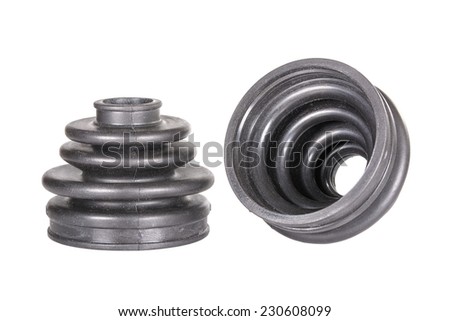 CV joint boot photo on a white background
