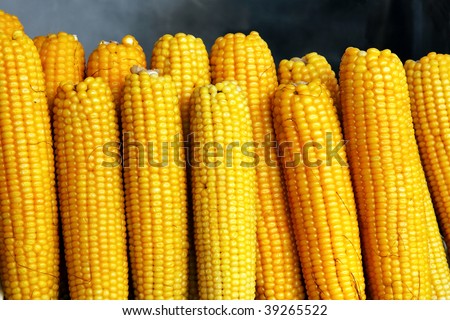 Boiled, hot corns