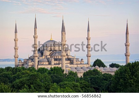 Sultanahmet Camii most famous as Blue Mosque