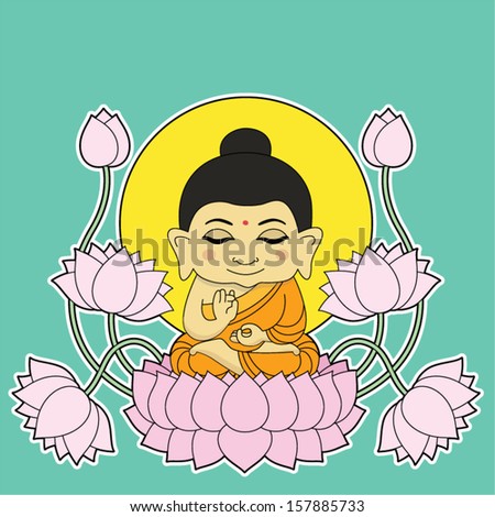 Buddha with lotus Buddha with lotus