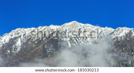 Snow Mountain in China