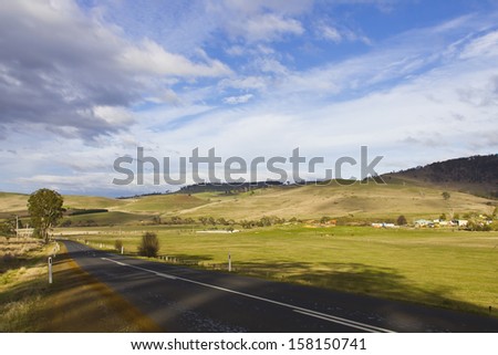 Amazing landscape in Tasmania, Australia.