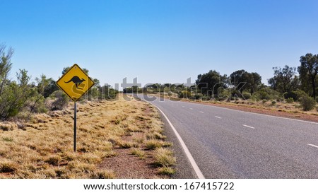 The famous traffic signal in the outback of Australia.