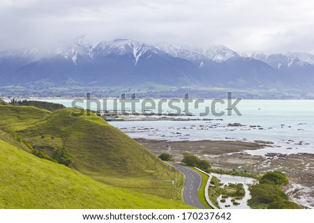 Kaikoura is an awesome landscape in a small town in the east coast of New Zealand.