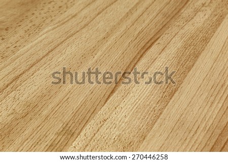 Brown smooth wood texture background close up.