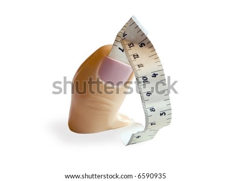 centimeters on ruler. stock photo : Centimeter-ruler