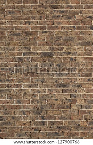Old england brick wall texture / vertical