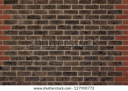 Old england brick wall texture / horizontal