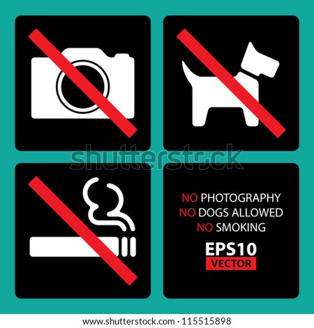 No Photography Icon