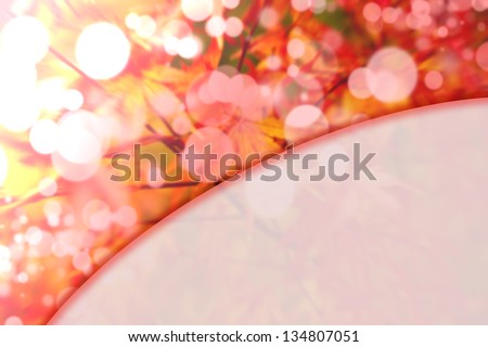 Beautiful bokeh abstract background for inscription