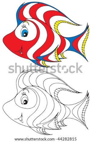 Fish (black-and-white and