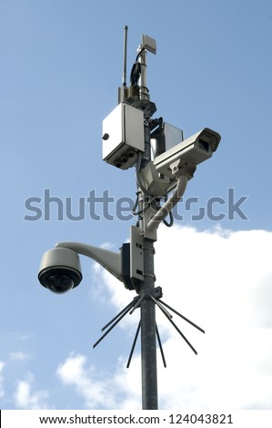 digital camera police for safety in town