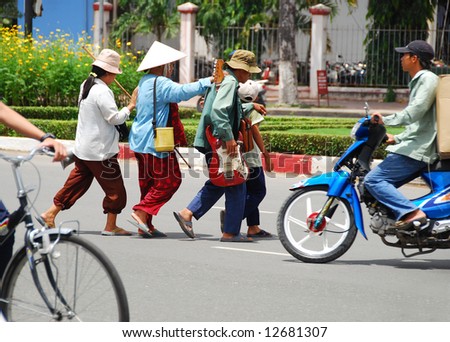 Child Crossing Street