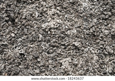 view of black earth arid soil good textured
