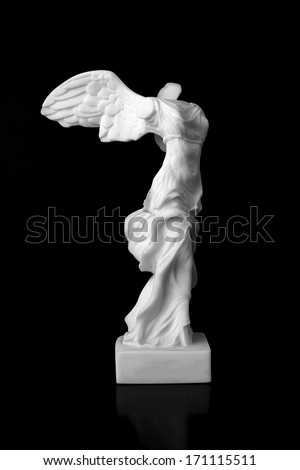 The Victory of Samothrace is a marble sculpture of an unknown artist of the Hellenistic period found in the temple of the \
