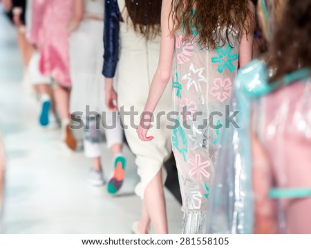 Fashion Show Finale, a catwalk event