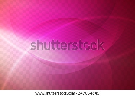 pink to red gradient abstract background with curve line and square