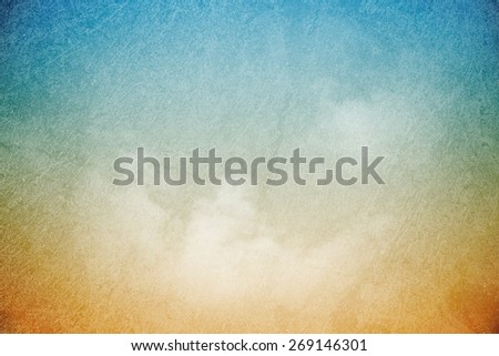 grunge fluffy cloudscape gradient abstract background