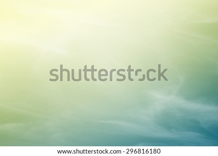 fantasy fluffy cloud and sky in gradient color abstract background with gradient color