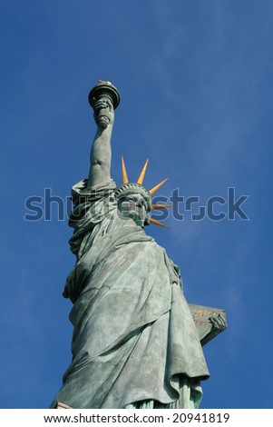 the statue of liberty paris. stock photo : The Statue of