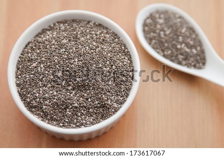 Nutritious chia seeds