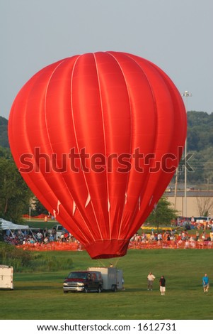 Hot Air Balloon Lift Off