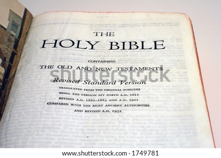 Opened Bible