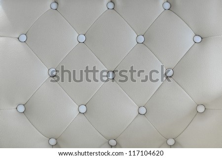 white leather sofa background texture