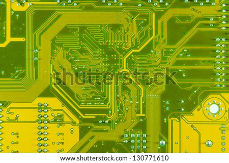 Lines and solder joints of the circuit board