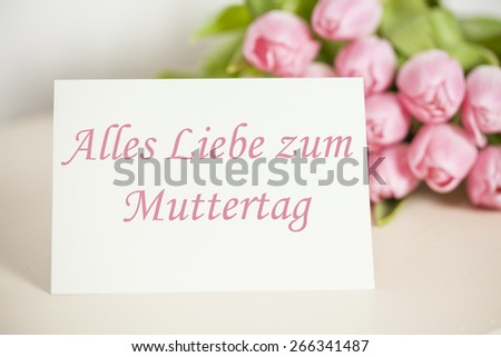 Happy mother\'s day (german)