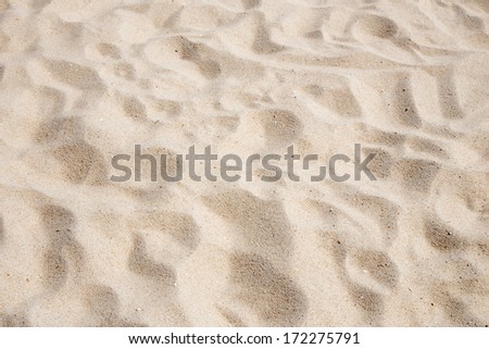 Close up view of beach sand background