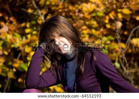 Sexy Girl In The Forest Stock Photo 64512193 : Shutterstock