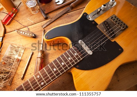 guitar desk