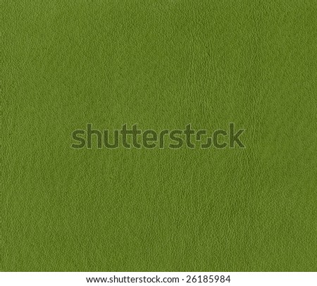 large size green soft leather texture.