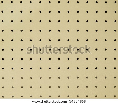 peg board or ceiling board texture