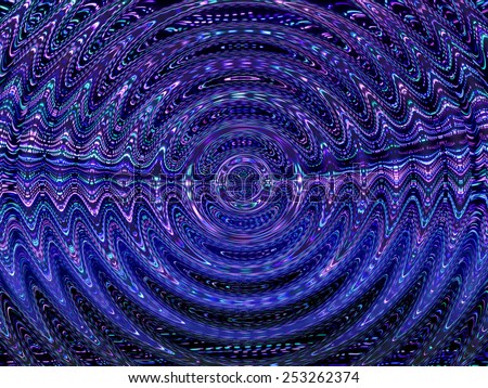 Magnetic field, Electromagnetism like ripple abstract.