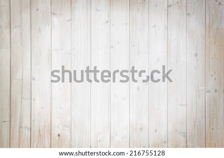 Background of light brown wooden planks, painted with environmentally friendly colors, vertical lined, spotlight