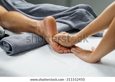 Thai massage series : Foot and leg massage