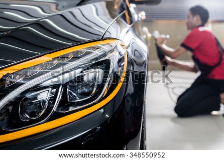 Car polishing series : Polishing black car