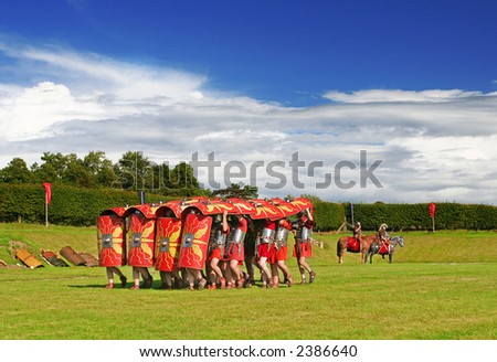 Roman Army Defending