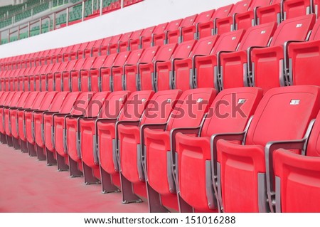 In a modern sports seats, hebei, China