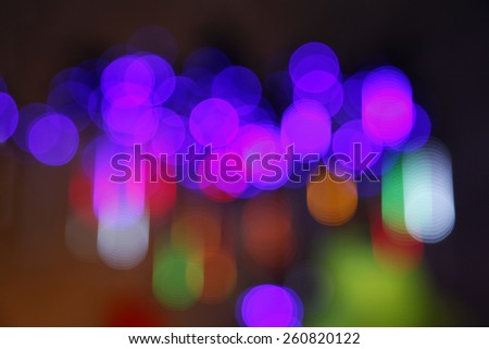 The light in the dark, the abstract background