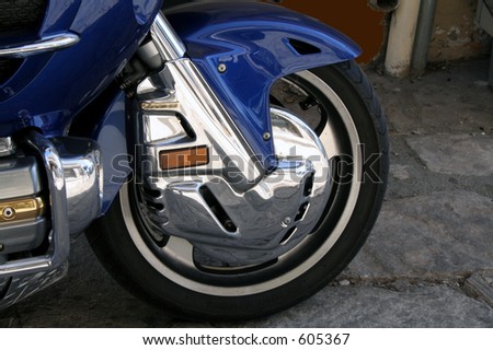 motorbike wheel