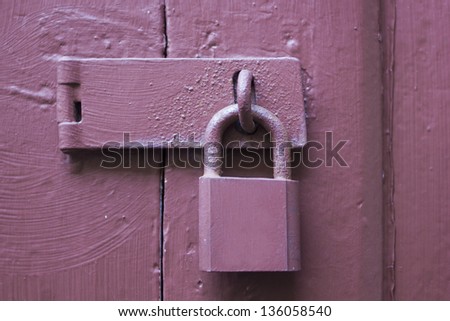 Door locks with key