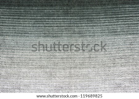 close up of Cotton Scarf, Gray color with gradient shade