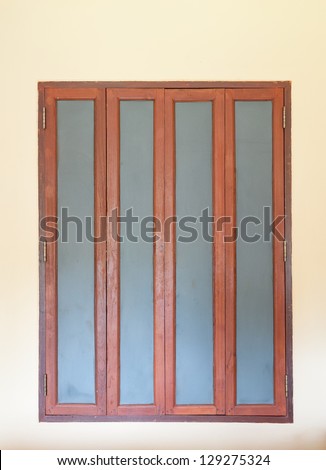 Wood Window Frame