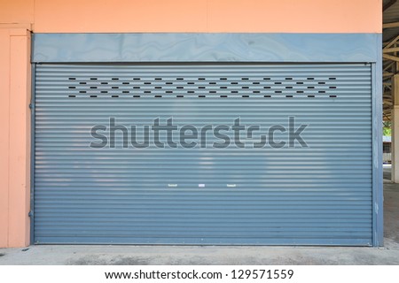 metal roller shutter door